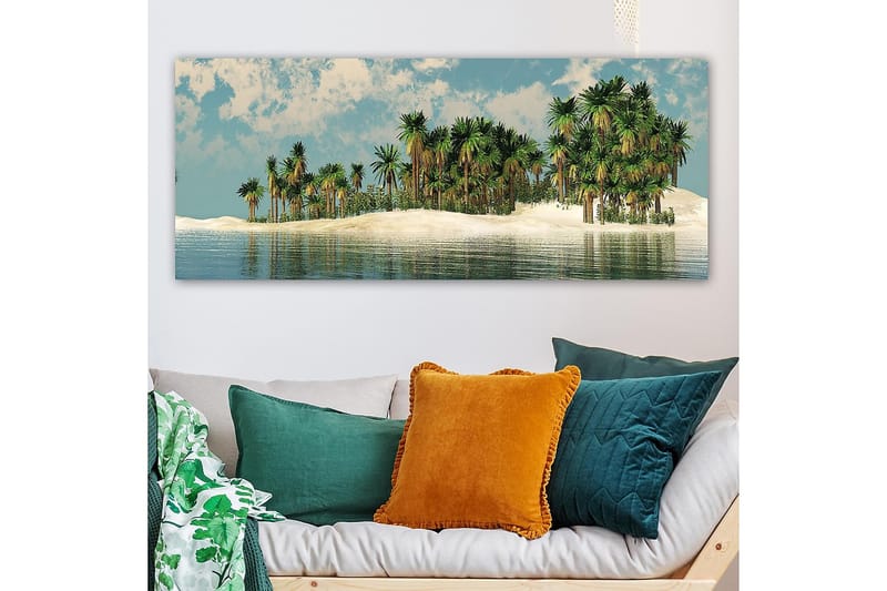 Canvasbilde YTY Landscape & Nature Flerfarget - 120x50 cm - Interiør - Maleri & posters - Lerretsbilder