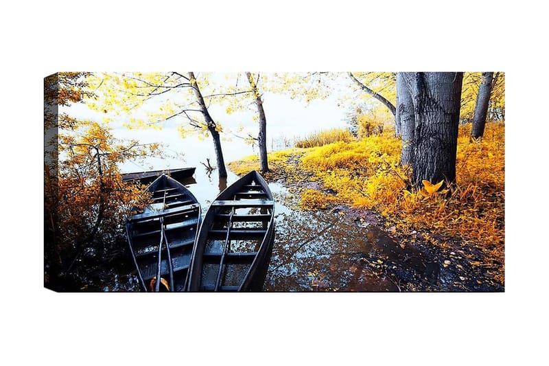 Canvasbilde YTY Landscape & Nature Flerfarget - 120x50 cm - Interiør - Maleri & posters - Lerretsbilder