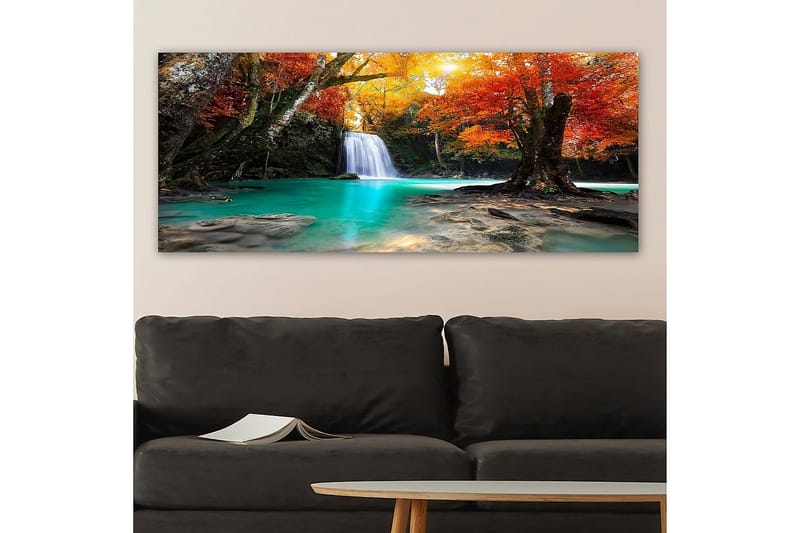 Canvasbilde YTY Landscape & Nature Flerfarget - 120x50 cm - Interiør - Maleri & posters - Lerretsbilder
