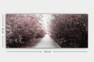 Canvasbilde YTY Landscape & Nature Flerfarget - 120x50 cm - Interiør - Maleri & posters - Lerretsbilder