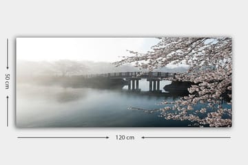 Canvasbilde YTY Landscape & Nature Flerfarget - 120x50 cm - Interiør - Maleri & posters - Lerretsbilder