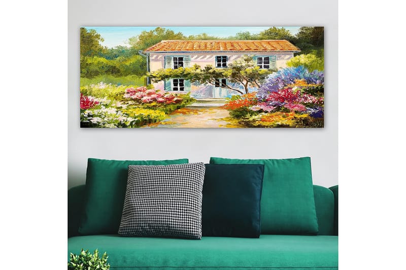 Canvasbilde YTY Landscape & Nature Flerfarget - 120x50 cm - Interiør - Maleri & posters - Lerretsbilder