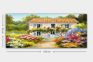 Canvasbilde YTY Landscape & Nature Flerfarget - 120x50 cm - Interiør - Maleri & posters - Lerretsbilder