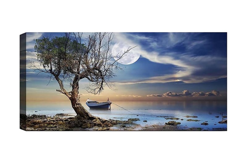 Canvasbilde YTY Landscape & Nature Flerfarget - 120x50 cm - Interiør - Maleri & posters - Lerretsbilder