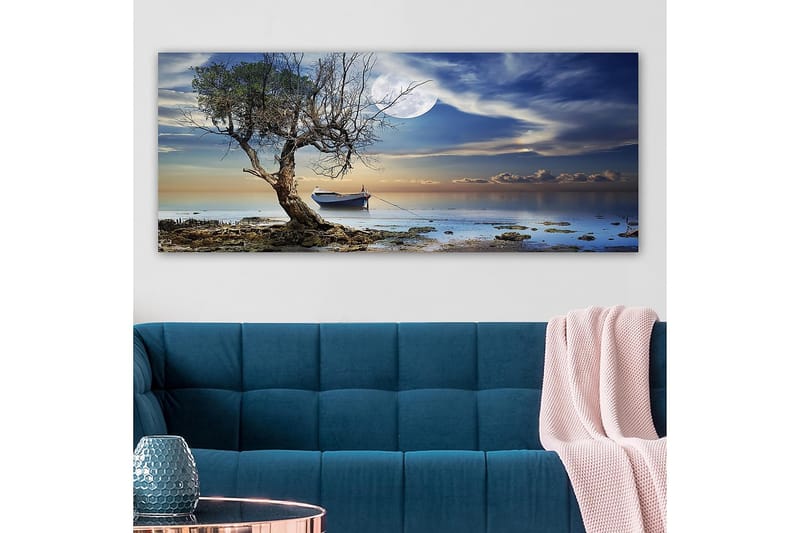 Canvasbilde YTY Landscape & Nature Flerfarget - 120x50 cm - Interiør - Maleri & posters - Lerretsbilder