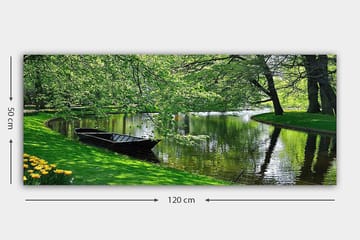 Canvasbilde YTY Landscape & Nature Flerfarget - 120x50 cm - Interiør - Maleri & posters - Lerretsbilder