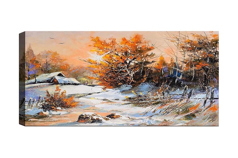 Canvasbilde YTY Landscape & Nature Flerfarget - 120x50 cm - Interiør - Maleri & posters - Lerretsbilder