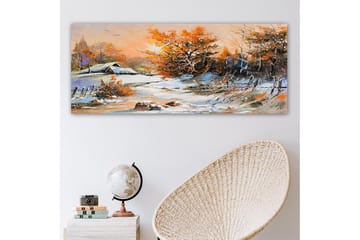 Canvasbilde YTY Landscape & Nature Flerfarget - 120x50 cm - Interiør - Maleri & posters - Lerretsbilder