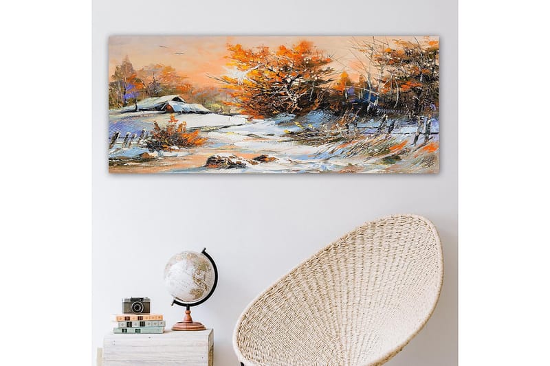 Canvasbilde YTY Landscape & Nature Flerfarget - 120x50 cm - Interiør - Maleri & posters - Lerretsbilder
