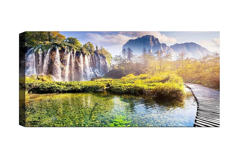 Canvasbilde YTY Landscape & Nature Flerfarget - 120x50 cm - Interiør - Maleri & posters - Lerretsbilder