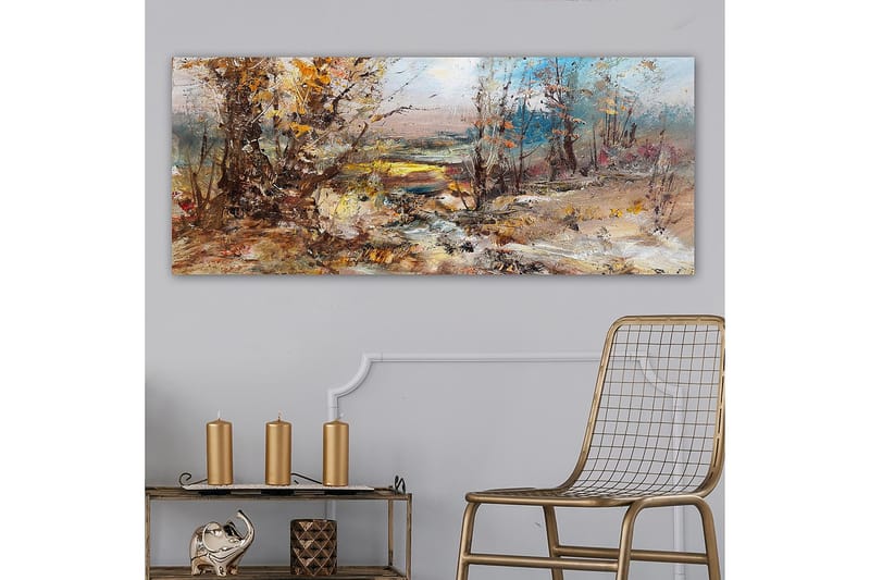 Canvasbilde YTY Landscape & Nature Flerfarget - 120x50 cm - Interiør - Maleri & posters - Lerretsbilder