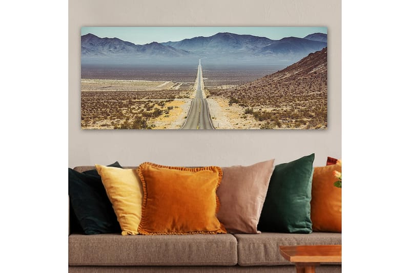 Canvasbilde YTY Landscape & Nature Flerfarget - 120x50 cm - Interiør - Maleri & posters - Lerretsbilder