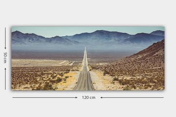 Canvasbilde YTY Landscape & Nature Flerfarget - 120x50 cm - Interiør - Maleri & posters - Lerretsbilder