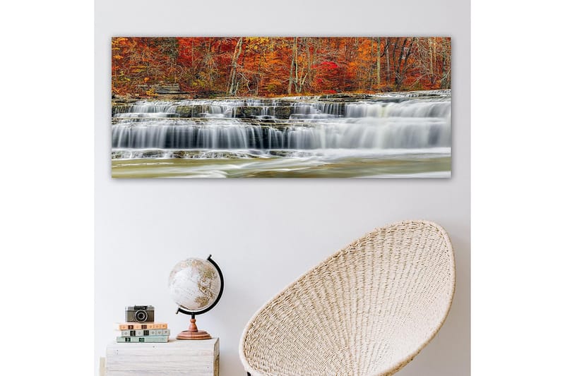 Canvasbilde YTY Landscape & Nature Flerfarget - 120x50 cm - Interiør - Maleri & posters - Lerretsbilder