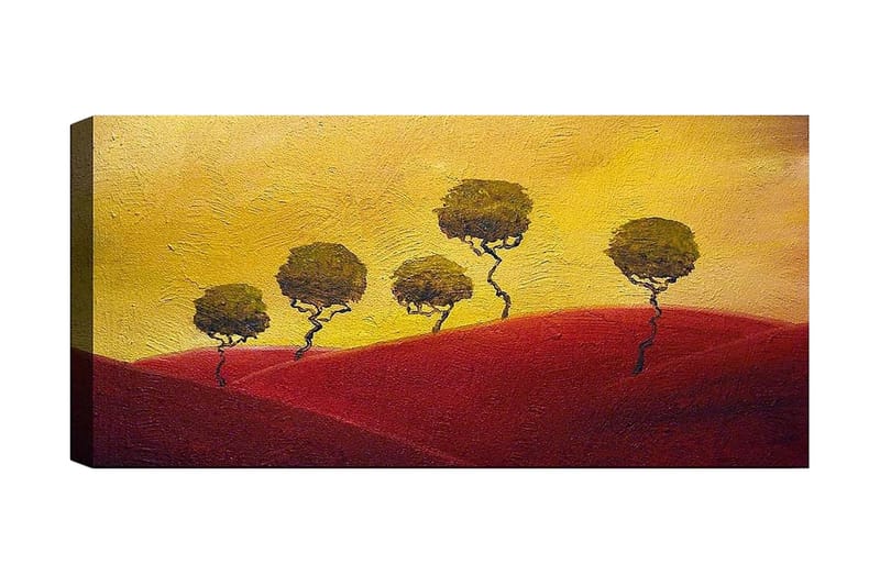Canvasbilde YTY Landscape & Nature Flerfarget - 120x50 cm - Interiør - Maleri & posters - Lerretsbilder