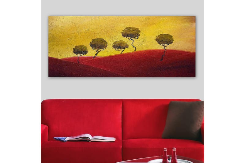 Canvasbilde YTY Landscape & Nature Flerfarget - 120x50 cm - Interiør - Maleri & posters - Lerretsbilder