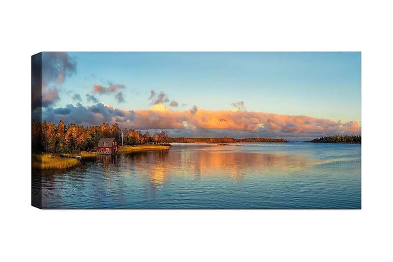 Canvasbilde YTY Landscape & Nature Flerfarget - 120x50 cm - Interiør - Maleri & posters - Lerretsbilder