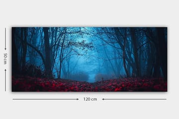 Canvasbilde YTY Landscape & Nature Flerfarget - 120x50 cm - Interiør - Maleri & posters - Lerretsbilder