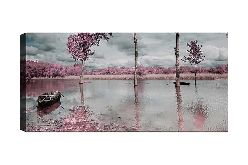 Canvasbilde YTY Landscape & Nature Flerfarget - 120x50 cm - Interiør - Maleri & posters - Lerretsbilder