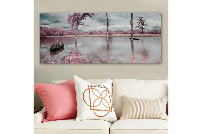 Canvasbilde YTY Landscape & Nature Flerfarget - 120x50 cm - Interiør - Maleri & posters - Lerretsbilder