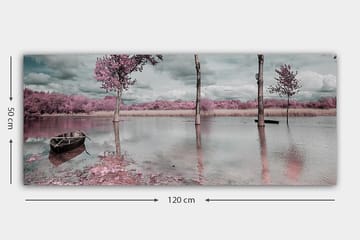 Canvasbilde YTY Landscape & Nature Flerfarget - 120x50 cm - Interiør - Maleri & posters - Lerretsbilder