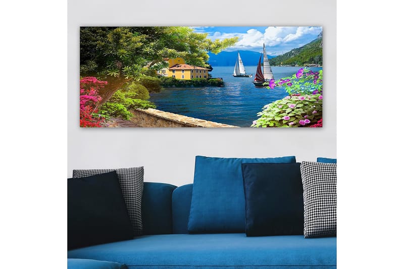 Canvasbilde YTY Landscape & Nature Flerfarget - 120x50 cm - Interiør - Maleri & posters - Lerretsbilder