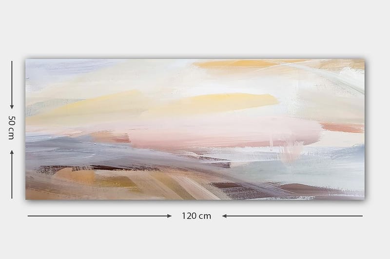 Canvasbilde YTY Landscape & Nature Flerfarget - 120x50 cm - Interiør - Maleri & posters - Lerretsbilder
