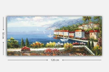 Canvasbilde YTY Landscape & Nature Flerfarget - 120x50 cm - Interiør - Maleri & posters - Lerretsbilder