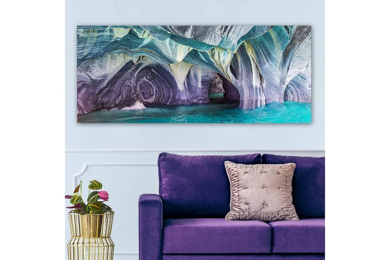Canvasbilde YTY Landscape & Nature Flerfarget - 120x50 cm - Interiør - Maleri & posters - Lerretsbilder
