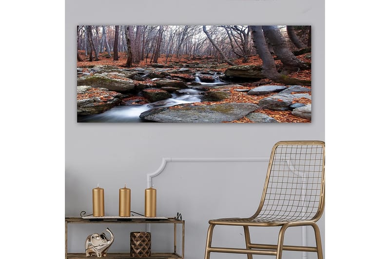 Canvasbilde YTY Landscape & Nature Flerfarget - 120x50 cm - Interiør - Maleri & posters - Lerretsbilder