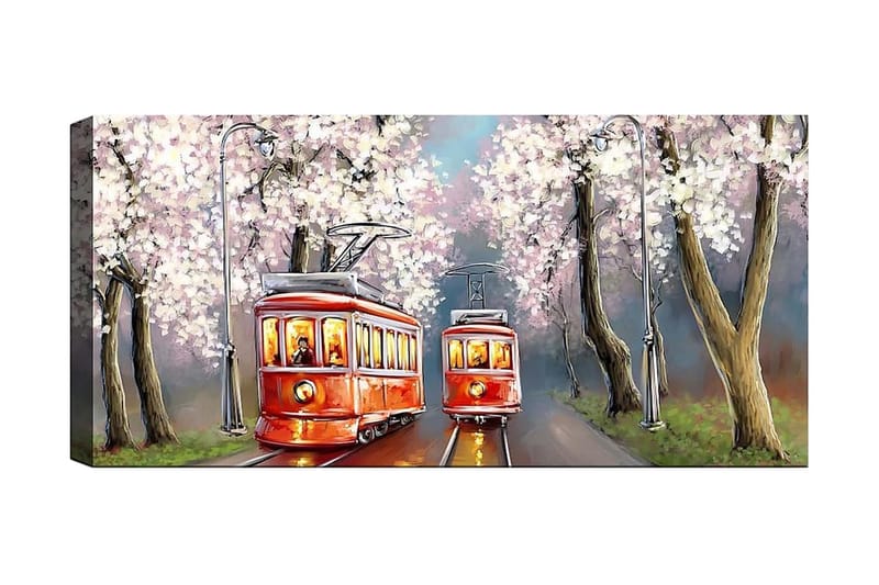 Canvasbilde YTY Landscape & Nature Flerfarget - 120x50 cm - Interiør - Maleri & posters - Lerretsbilder