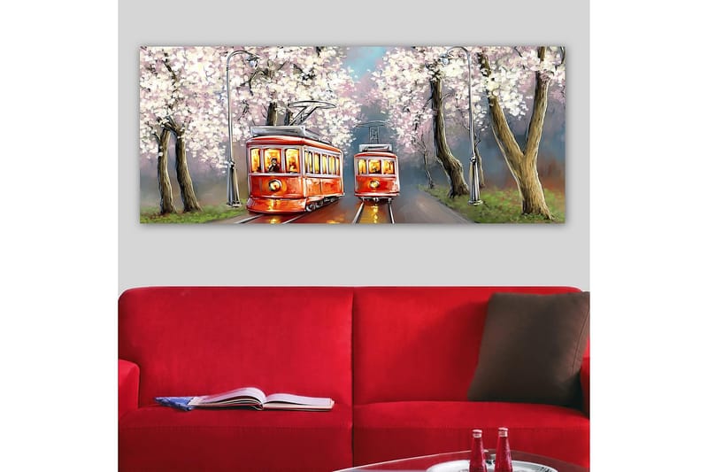 Canvasbilde YTY Landscape & Nature Flerfarget - 120x50 cm - Interiør - Maleri & posters - Lerretsbilder