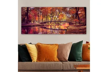 Canvasbilde YTY Landscape & Nature Flerfarget - 120x50 cm - Interiør - Maleri & posters - Lerretsbilder