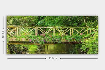 Canvasbilde YTY Landscape & Nature Flerfarget - 120x50 cm - Interiør - Maleri & posters - Lerretsbilder