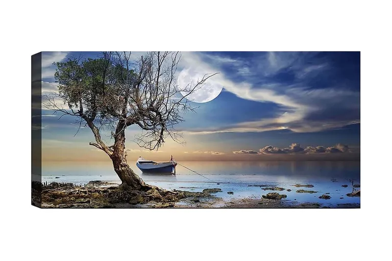 Canvasbilde YTY Landscape & Nature Flerfarget, 120x50 cm