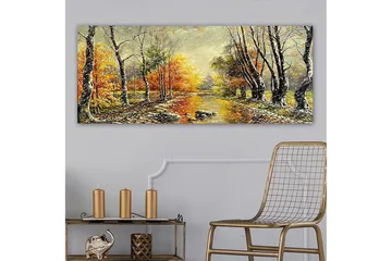 Canvasbilde YTY Landscape & Nature Flerfarget - 120x50 cm - Interiør - Maleri & posters - Lerretsbilder