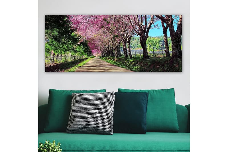Canvasbilde YTY Landscape & Nature Flerfarget - 120x50 cm - Interiør - Maleri & posters - Lerretsbilder