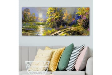 Canvasbilde YTY Landscape & Nature Flerfarget - 120x50 cm - Interiør - Maleri & posters - Lerretsbilder
