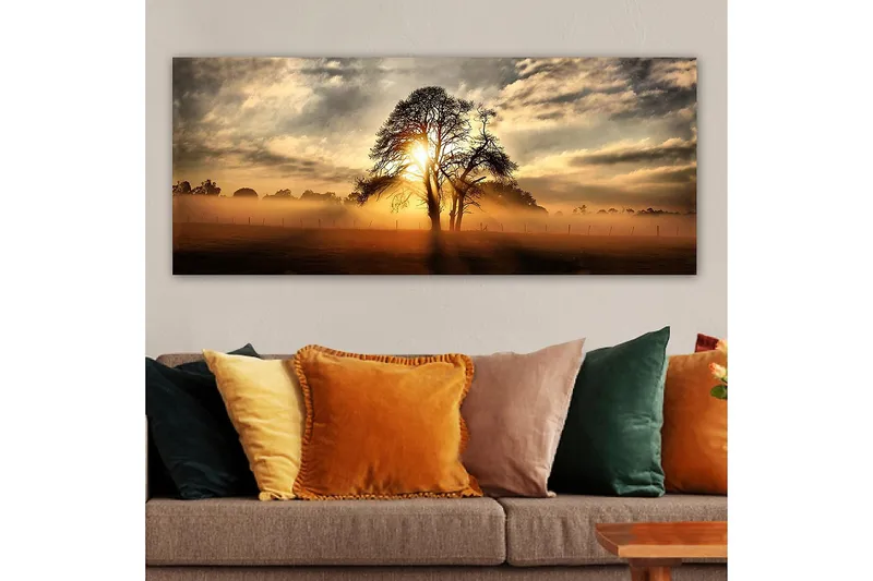 Canvasbilde YTY Landscape & Nature Flerfarget - 120x50 cm - Interiør - Maleri & posters - Lerretsbilder
