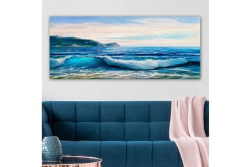 Canvasbilde YTY Landscape & Nature Flerfarget - 120x50 cm - Interiør - Maleri & posters - Lerretsbilder