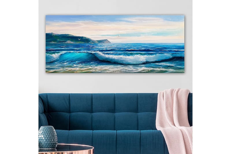 Canvasbilde YTY Landscape & Nature Flerfarget - 120x50 cm - Interiør - Maleri & posters - Lerretsbilder