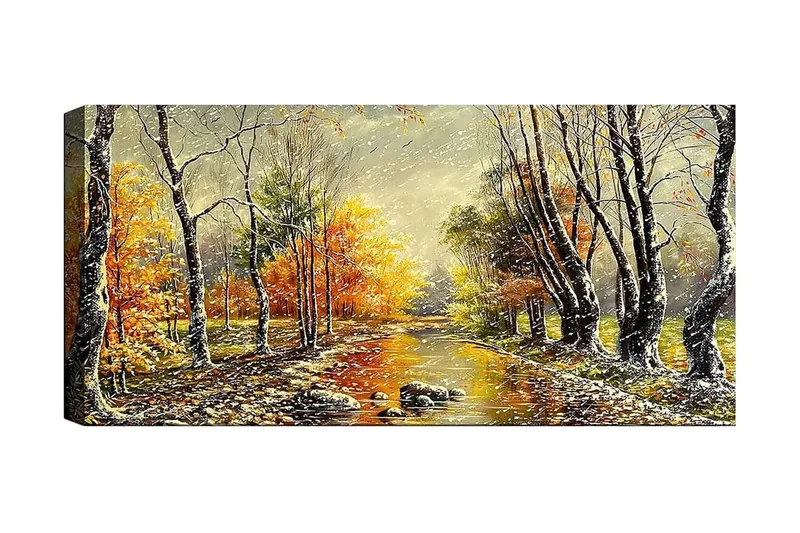 Canvasbilde YTY Landscape & Nature Flerfarget, 120x50 cm