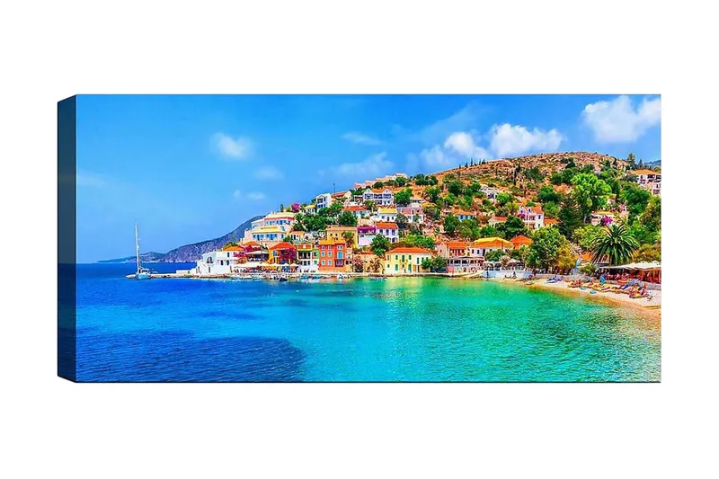 Canvasbilde YTY Landscape & Nature Flerfarget, 120x50 cm