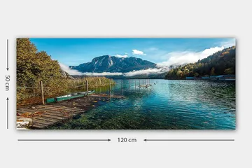 Canvasbilde YTY Landscape & Nature Flerfarget - 120x50 cm - Interiør - Maleri & posters - Lerretsbilder