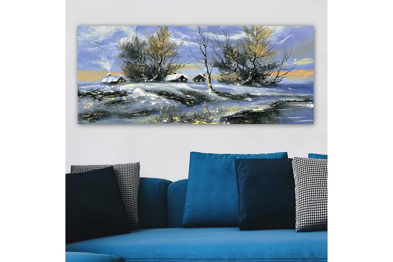 Canvasbilde YTY Landscape & Nature Flerfarget - 120x50 cm - Interiør - Maleri & posters - Lerretsbilder
