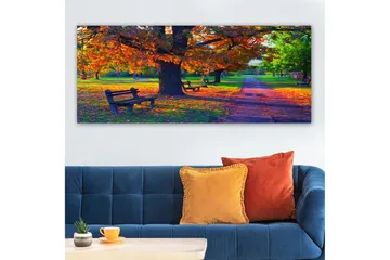 Canvasbilde YTY Landscape & Nature Flerfarget - 120x50 cm - Interiør - Maleri & posters - Lerretsbilder