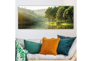 Canvasbilde YTY Landscape & Nature Flerfarget - 120x50 cm - Interiør - Maleri & posters - Lerretsbilder