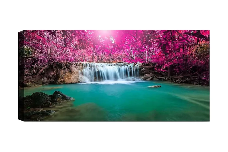 Canvasbilde YTY Landscape & Nature Flerfarget, 120x50 cm