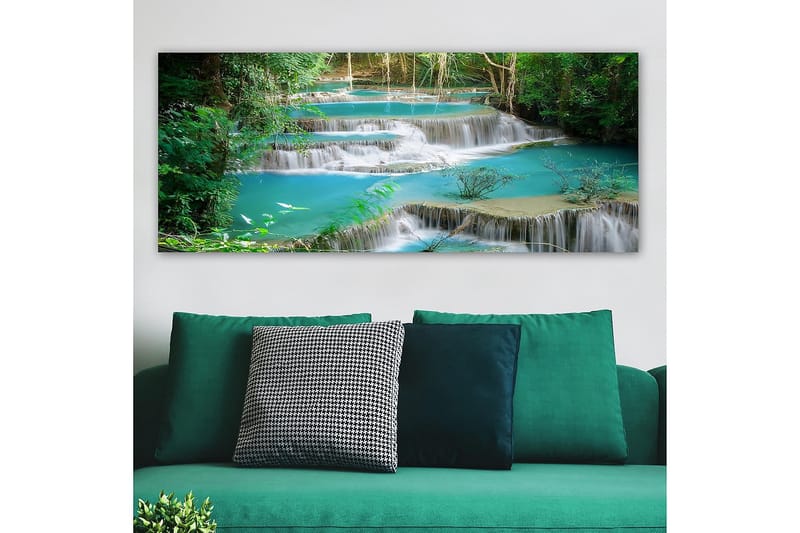 Canvasbilde YTY Landscape & Nature Flerfarget - 120x50 cm - Interiør - Maleri & posters - Lerretsbilder