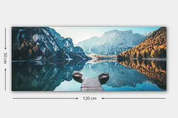 Canvasbilde YTY Landscape & Nature Flerfarget - 120x50 cm - Interiør - Maleri & posters - Lerretsbilder